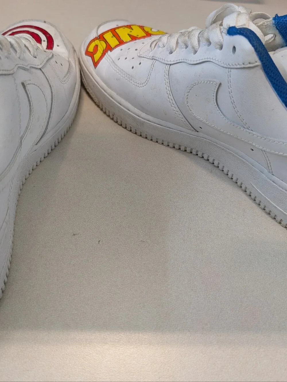Custom Air Force 1 SONIC Size 9.5